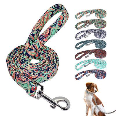 Lead Printed  Leash Pet - My Pets Today