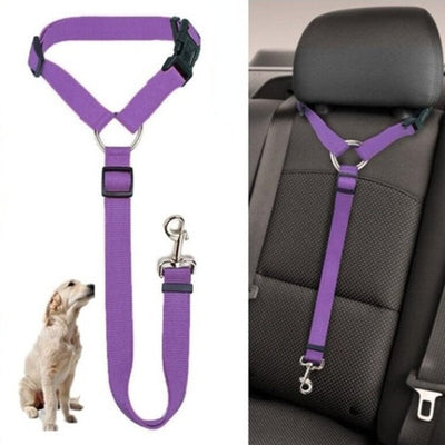 Car Seat Belt Nylon Leash - My Pets Today