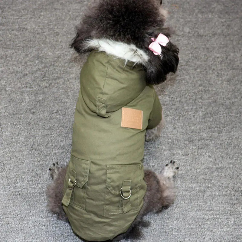 Baumwolljacke für kleine und mittelgroße Hunde