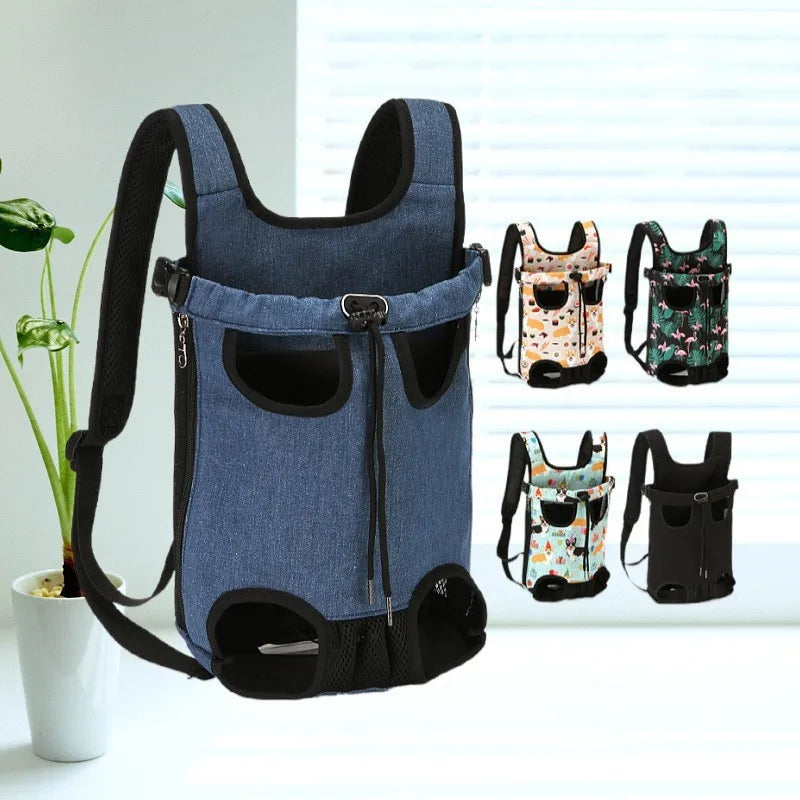 Double Shoulder Backpack Portable Bag Outdoor