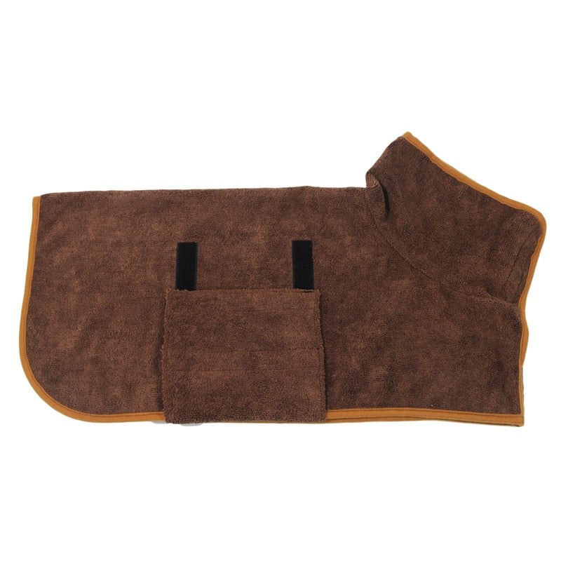 Bathrobe Drying Coat Soft Adjustable - My Pets Today