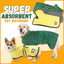 Bathrobe Drying Coat Soft Adjustable - My Pets Today