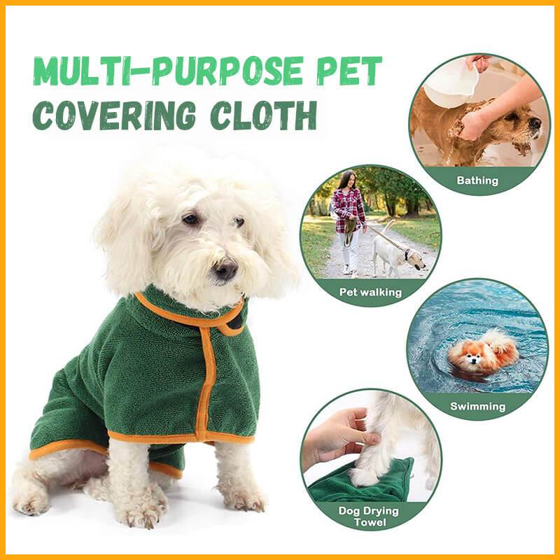 Bathrobe Drying Coat Soft Adjustable - My Pets Today