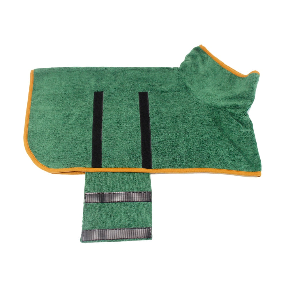 Bathrobe Drying Coat Soft Adjustable - My Pets Today