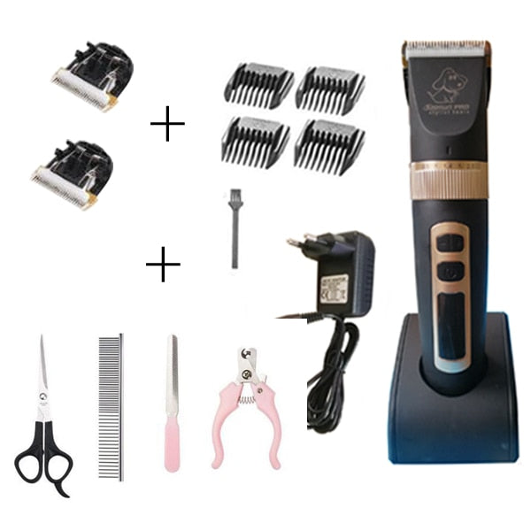 Rechargeable  Shaver Kit Electrical Animal Pet Clippers - My Pets Today