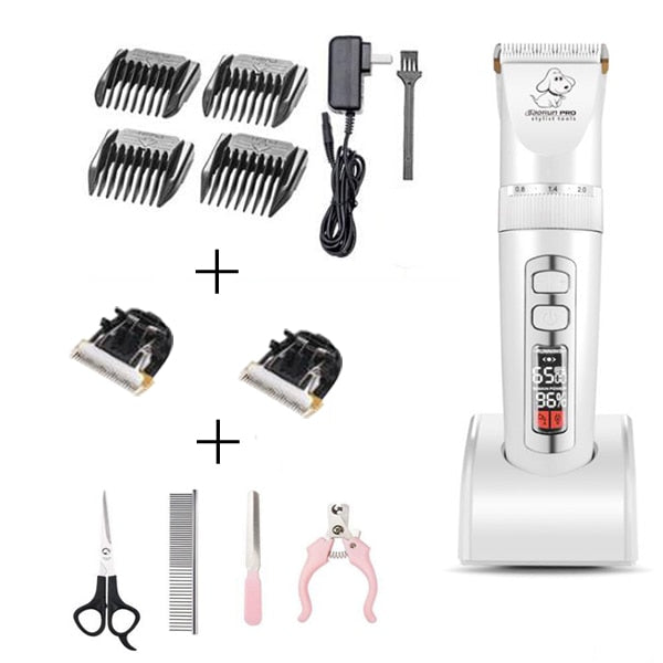 Rechargeable  Shaver Kit Electrical Animal Pet Clippers - My Pets Today