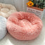 Fleece Round Dog Kennel House Long Plush - My Pets Today