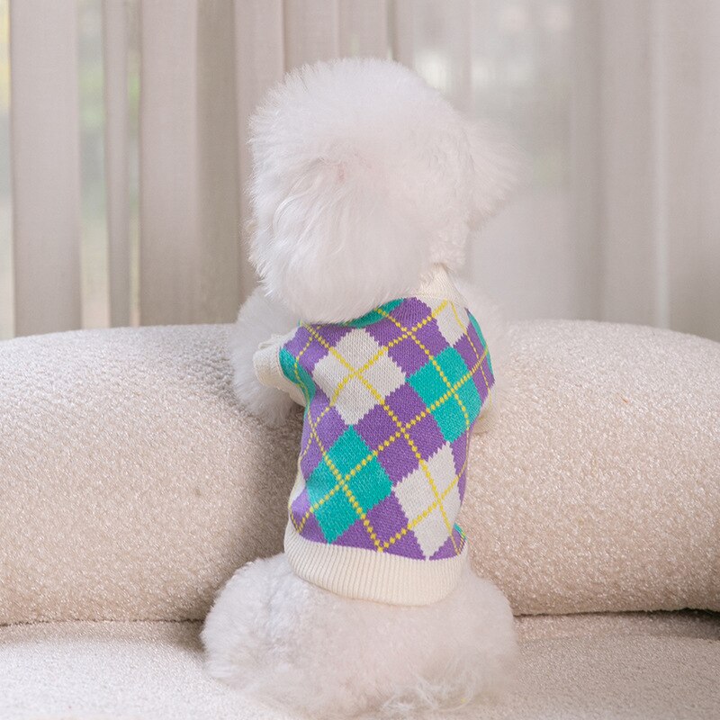 Green Plaid Teddy - My Pets Today