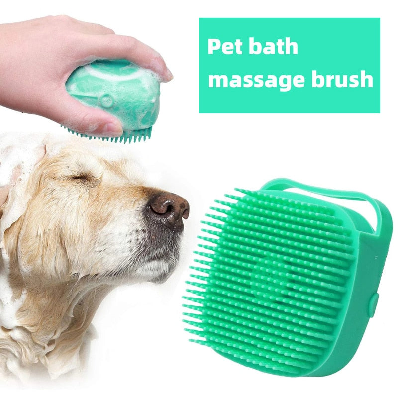 Soft Brush Bath Massage Gloves - My Pets Today