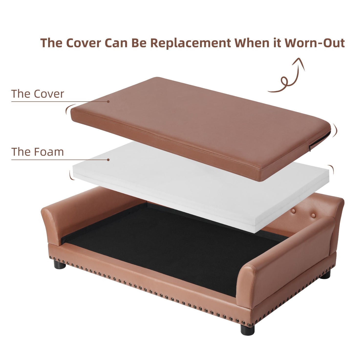 Removable Waterproof Sofa Bed - My Pets Today