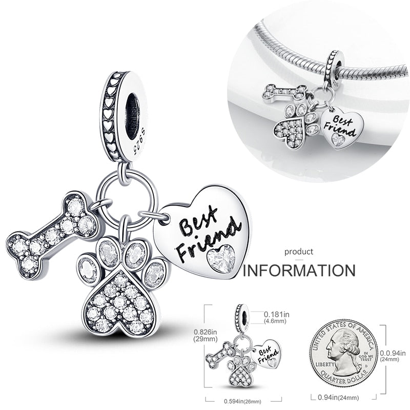 Original Charms 925 Silver (Best Gift 2023) - My Pets Today